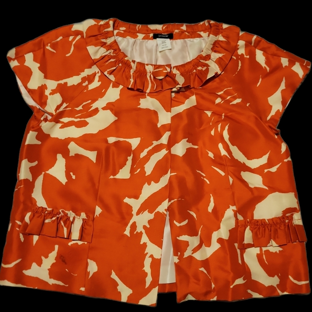 J Crew silk shirt